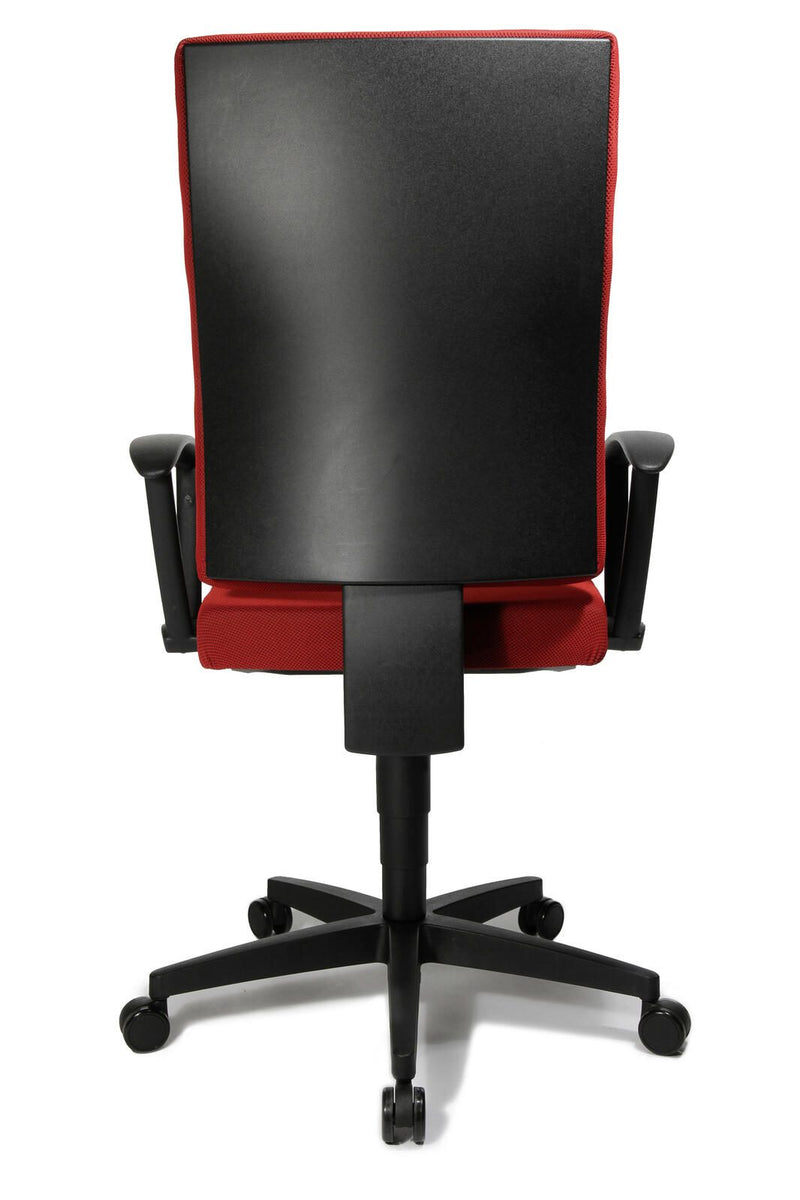 Bürostuhl Unni Med rot, Gestell schwarz