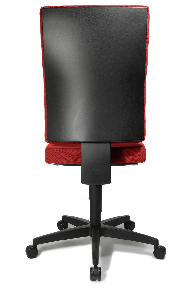 Bürostuhl Unni Med rot, Gestell schwarz