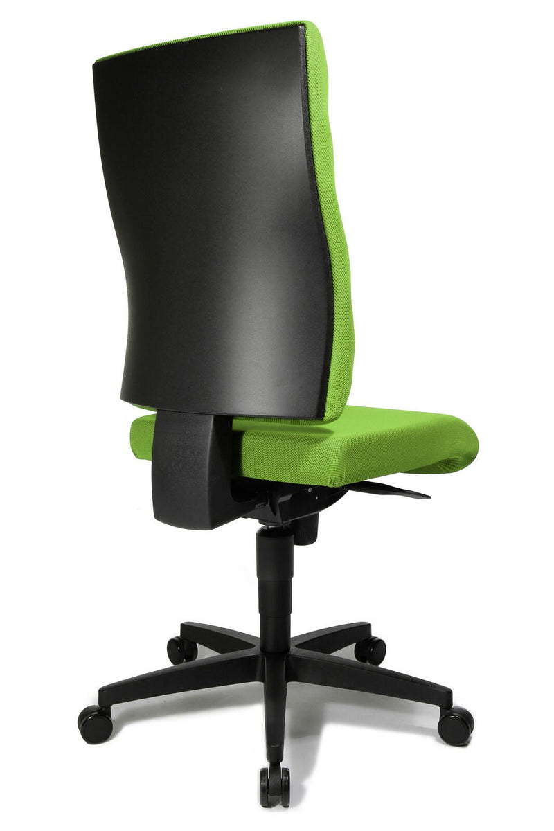 Bürostuhl Unni Med grün, Gestell schwarz