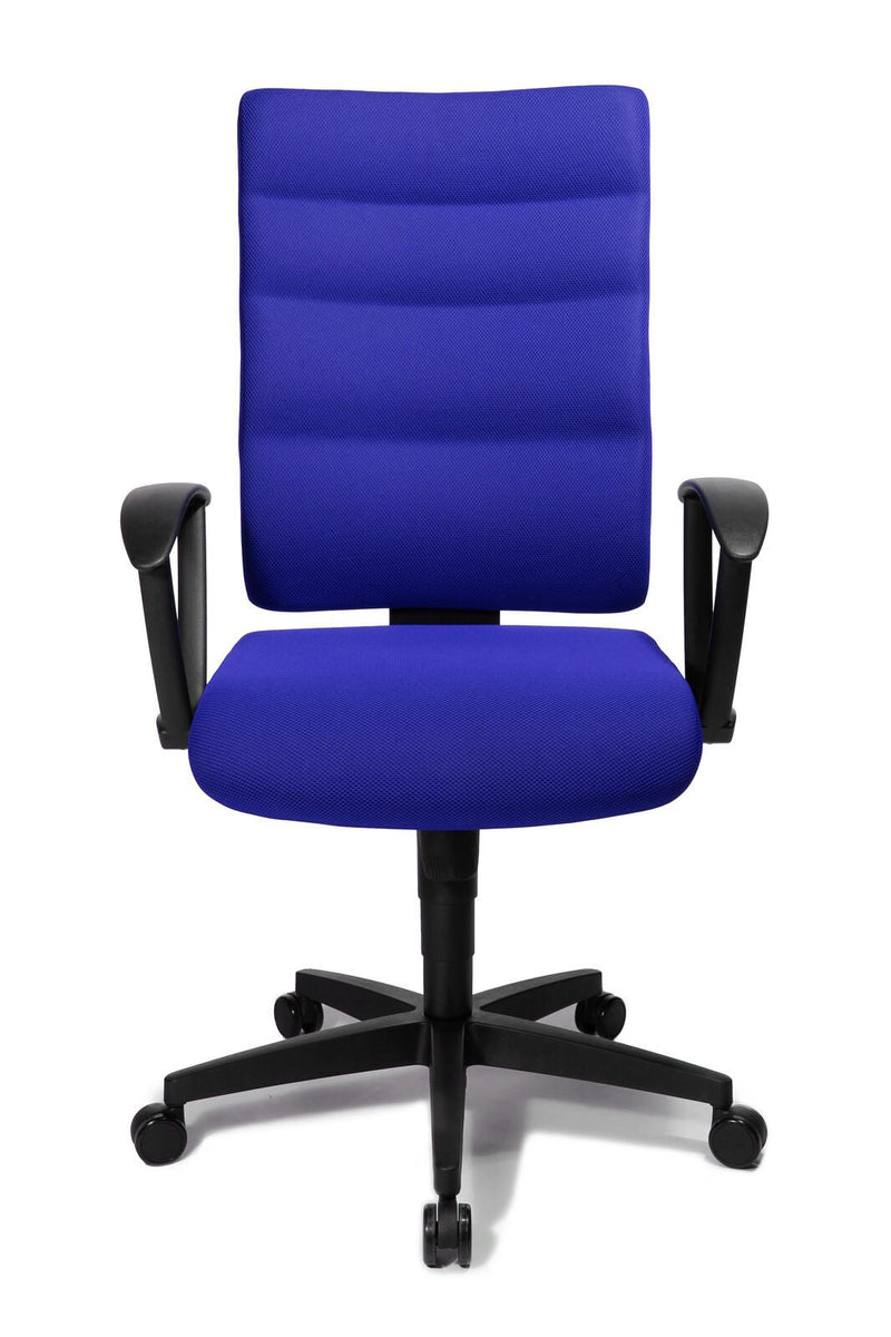 Bürostuhl Unni Med blau, Gestell schwarz