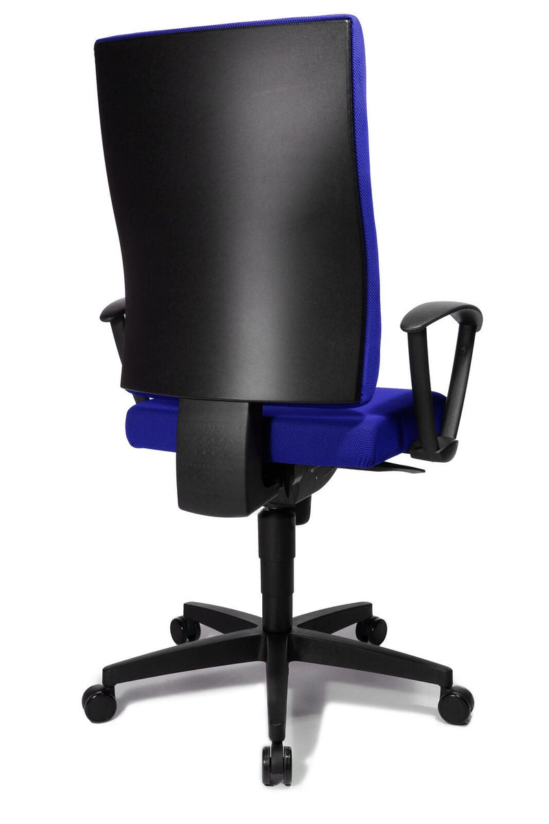 Bürostuhl Unni Med blau, Gestell schwarz