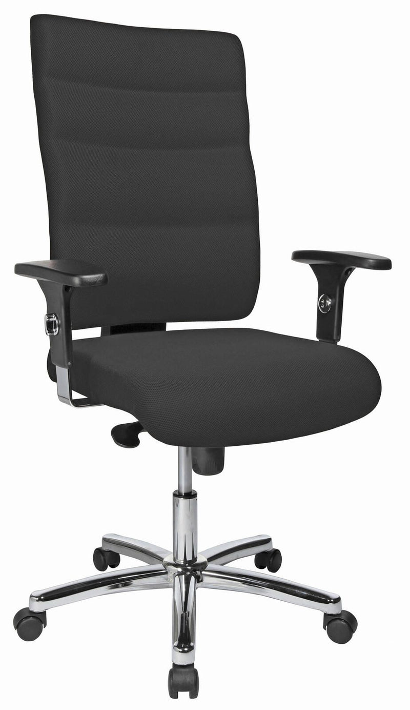 Bürostuhl Unni Med Deluxe schw, Gestell chrom