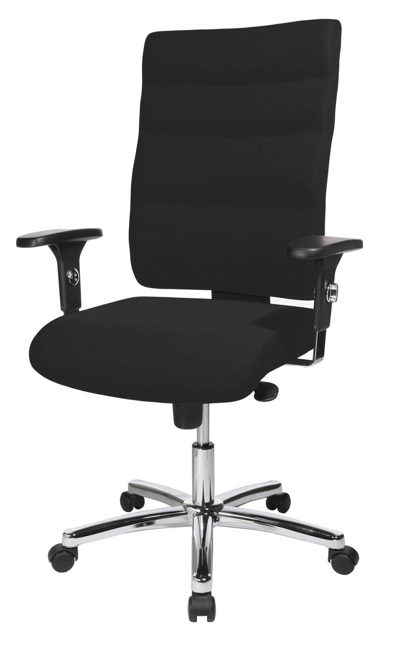 Bürostuhl Unni Med Deluxe schw, Gestell chrom
