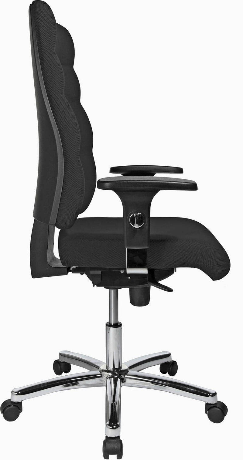 Bürostuhl Unni Med Deluxe schw, Gestell chrom
