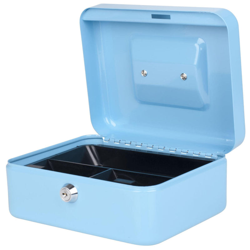 pavo Geldkassette hellblau