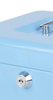 pavo Geldkassette hellblau