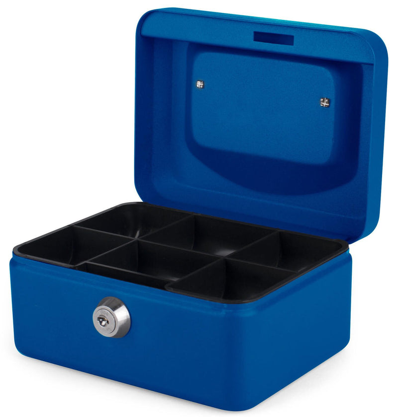 pavo Geldkassette Größe 1 blau
