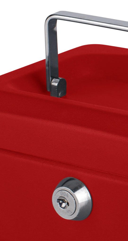 pavo Geldkassette Größe 1 rot