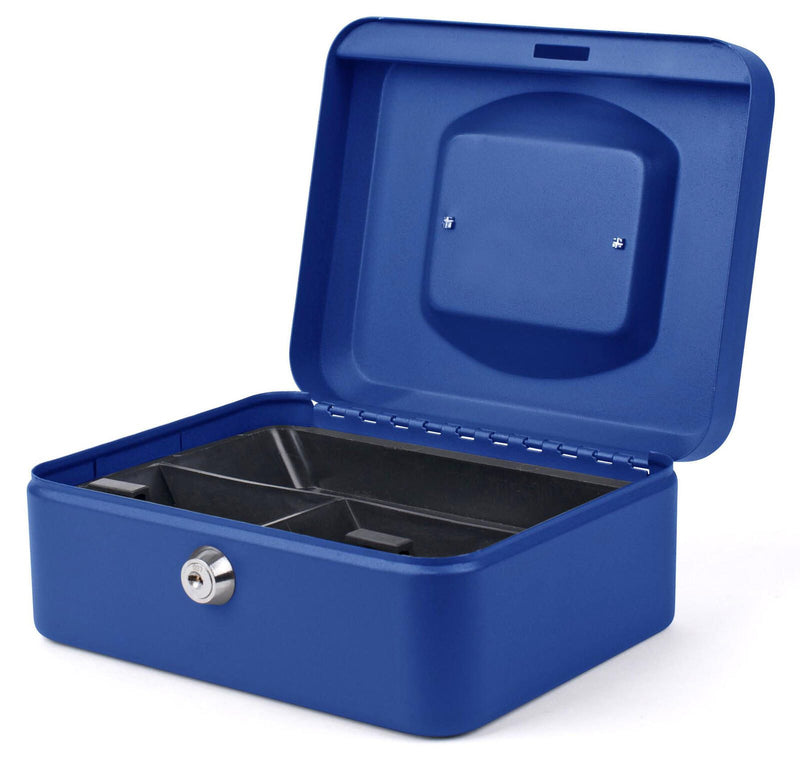 pavo Geldkassette Größe 2 blau