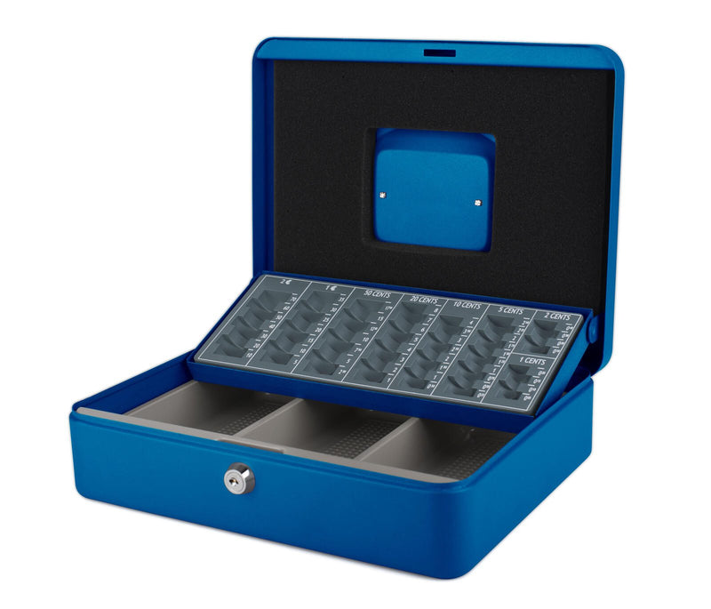 pavo Geldkassette EURO blau