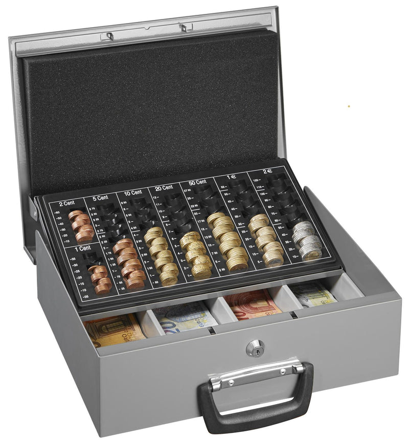ALCO Geldkassette silber