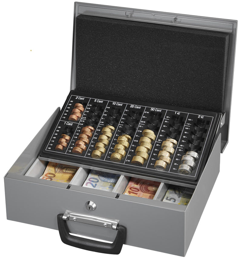 ALCO Geldkassette silber