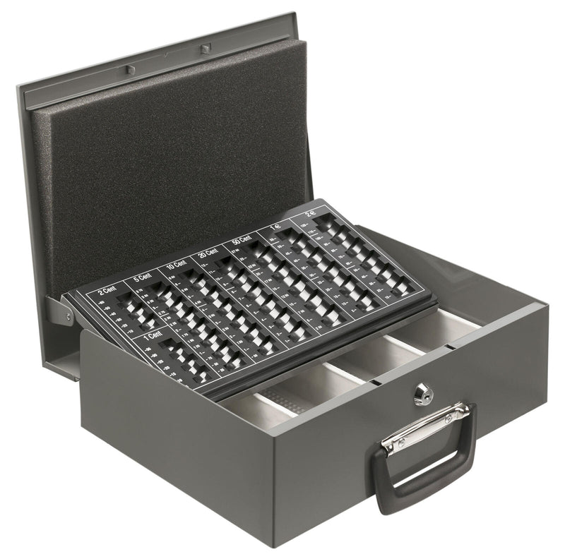 ALCO Geldkassette silber
