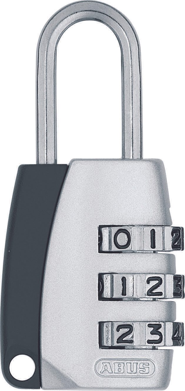 ABUS Vorhängeschloss silber
