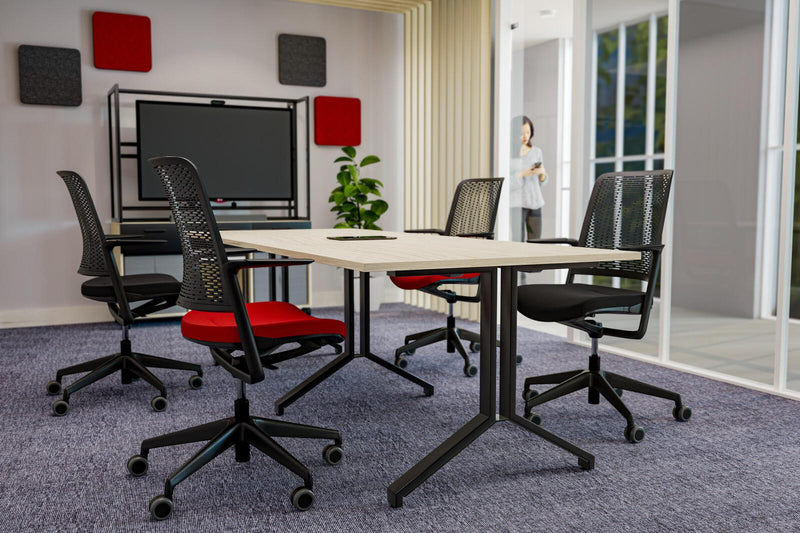 Nowy Styl Bürostuhl WITHME rot/schwarz