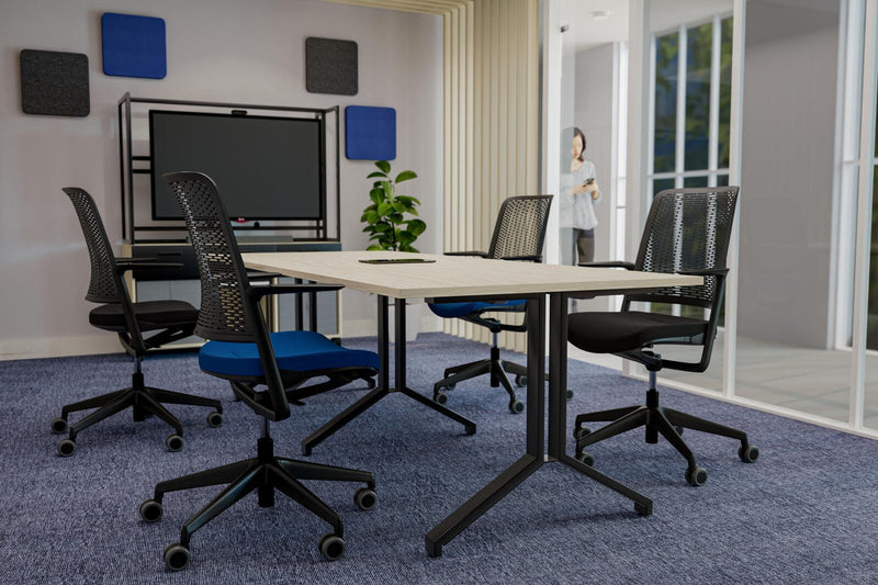Nowy Styl Bürostuhl WITHME blau/schwarz