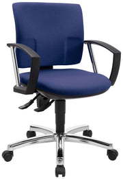 Topstar Bürostuhl Pro 30 chrom blau