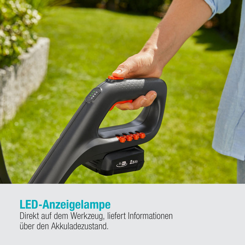 GARDENA ComfortCut Ready-To-Use Akku-Rasentrimmer-Set