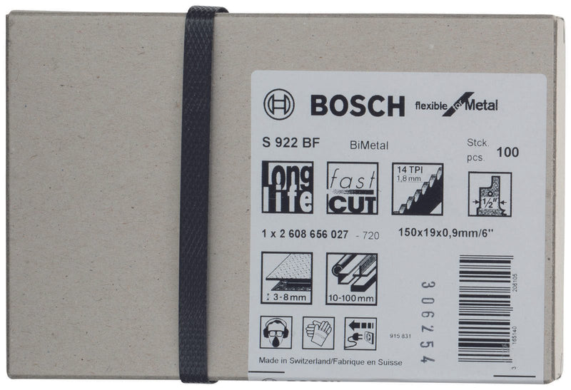 BOSCH S 922 BF Säbelsägeblätter 100 St.