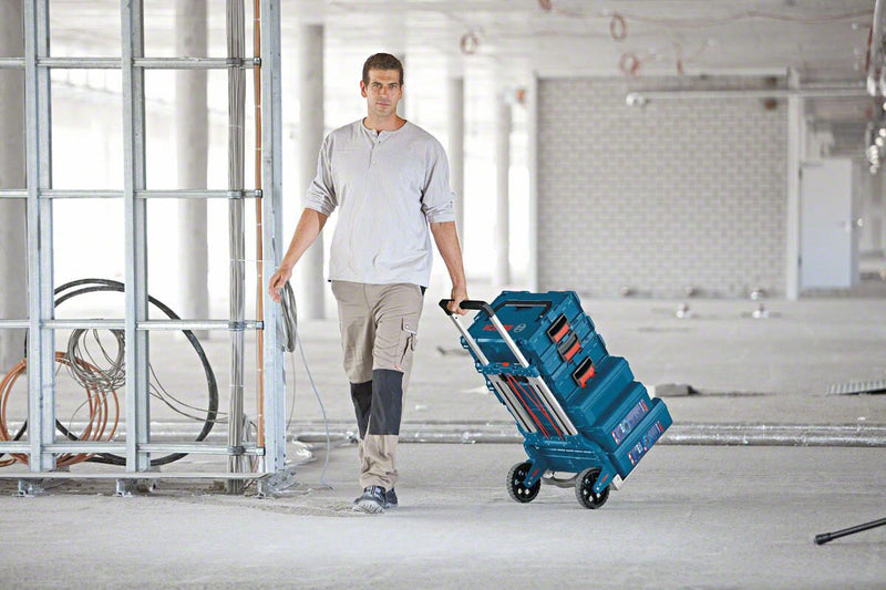 BOSCH Professional 0A00 L-BOXX Sackkarre 52,3 cm x 50,8 cm x 107,1 cm (ausgeklappt) bis 125 kg