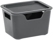 cep Aufbewahrungsbox Bella 1,9 l - 14,0 x 18,0 x 11,0 cm grau