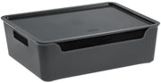 cep Aufbewahrungsbox Bella 9,15 l - 28,0 x 36,0 x 11,0 cm grau