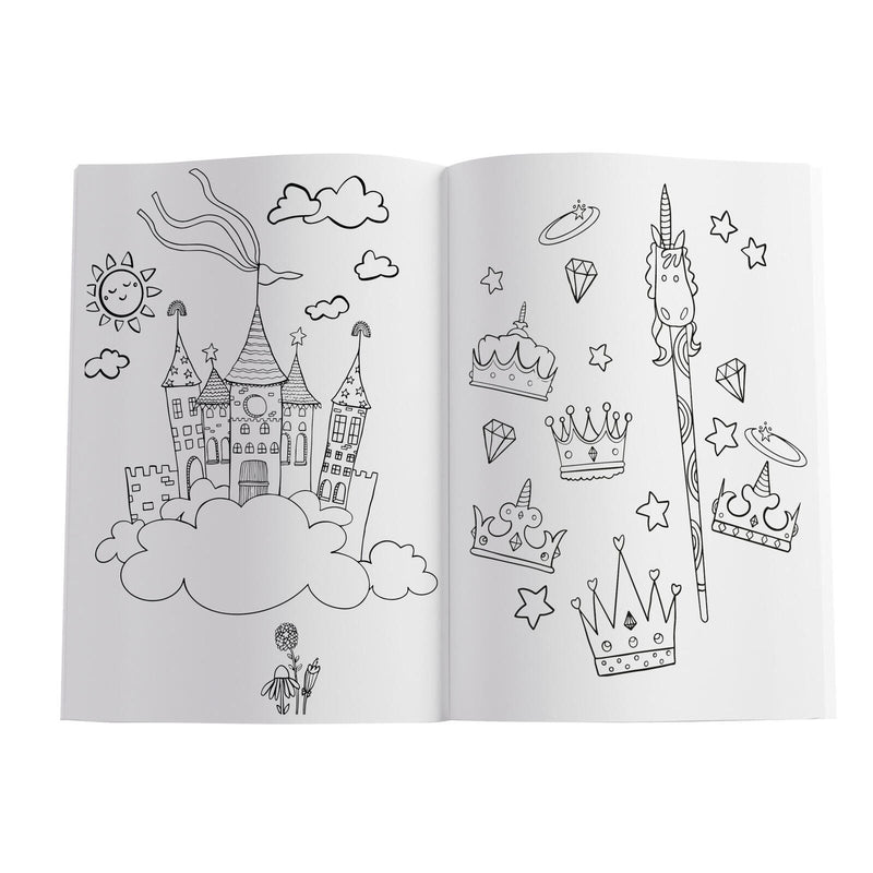Pelikan Einhorn mit Sticker Malbuch