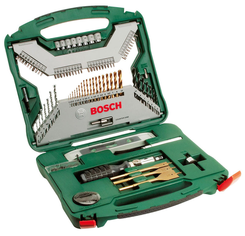 BOSCH Bohrer- und Bit-Set 100-teilig