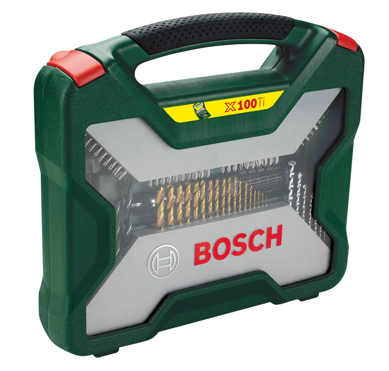 BOSCH Bohrer- und Bit-Set 100-teilig