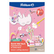 Pelikan zum Basteln Einhorn Malbuch