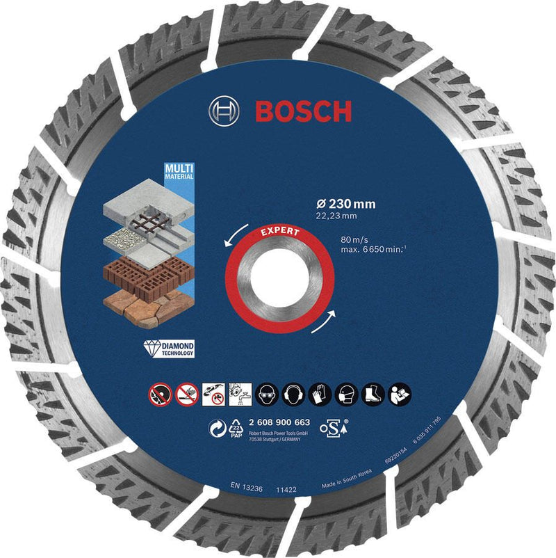 BOSCH Diamant-Trennscheibe 230 mm