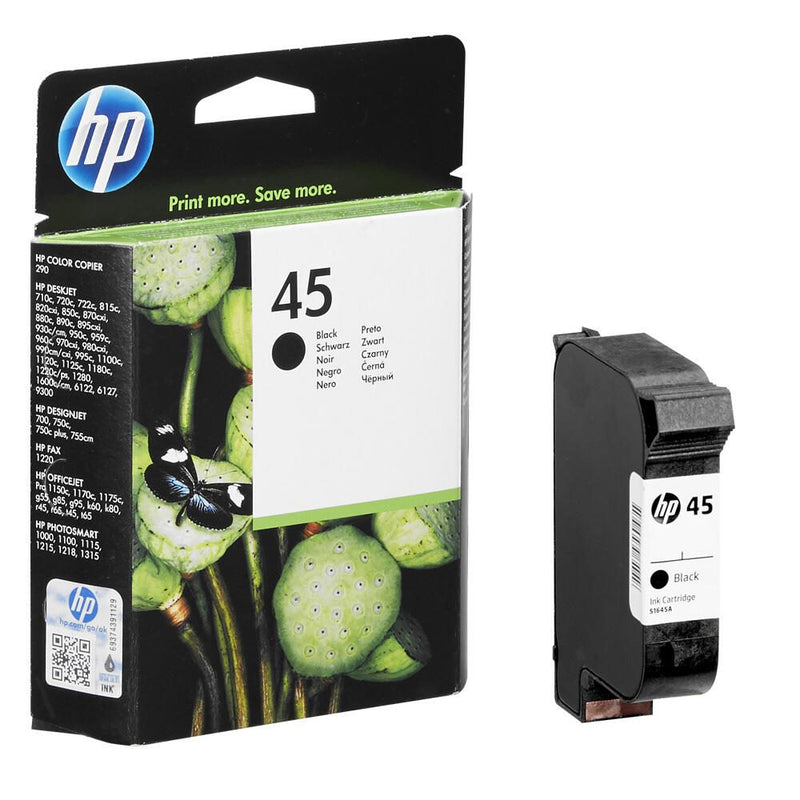 HP Original Druckerpatrone 45 (51645AE) schwarz