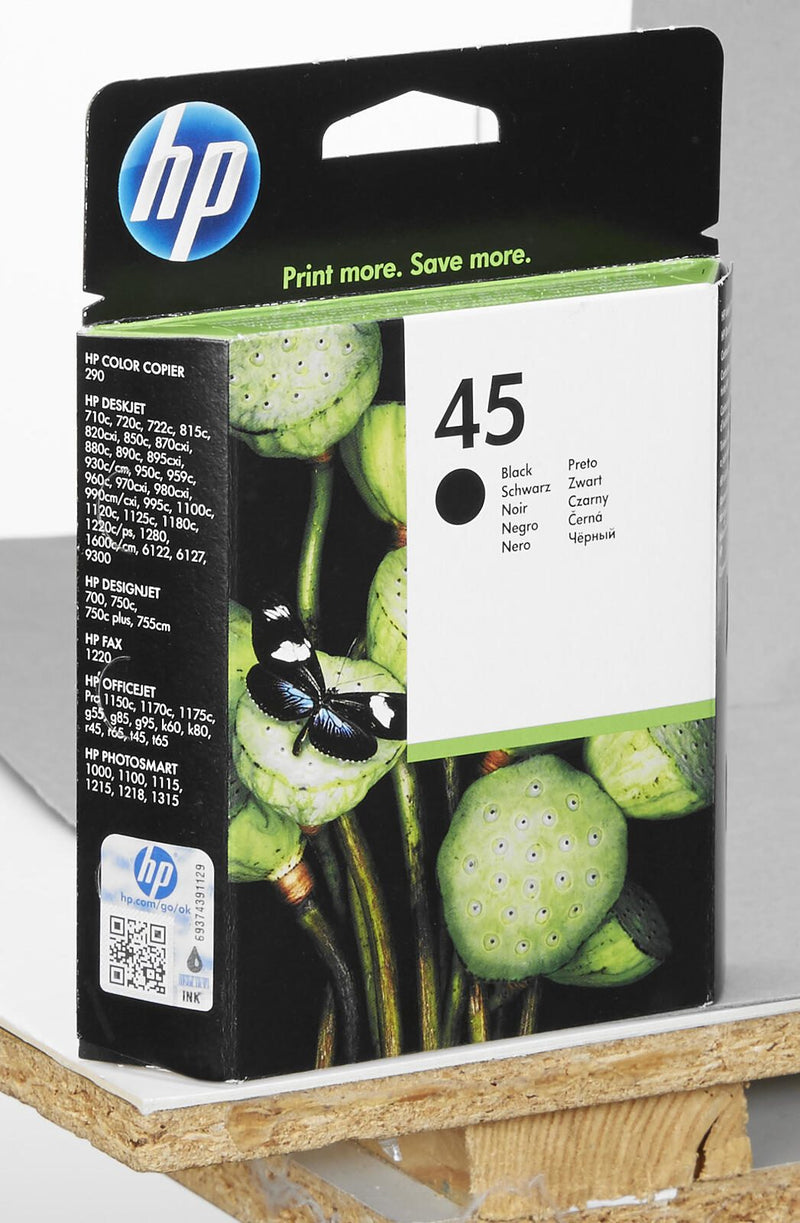 HP Original Druckerpatrone 45 (51645AE) schwarz