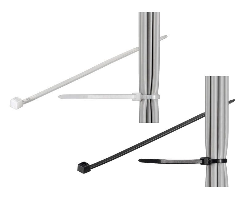 fixPOINT Kabelbinder transparent