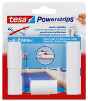 tesa Kabelclips weiß