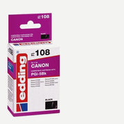 edding Druckerpatrone EDD-108 schwarz kompatibel zu Canon PGI-5 BK