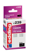 edding Druckerpatrone EDD-239 schwarz kompatibel zu Canon PGI-520 BK