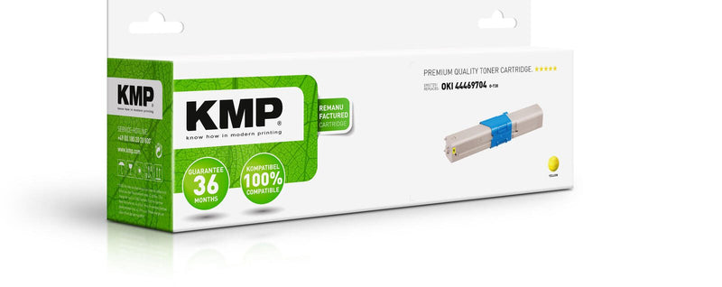 KMP Toner O-T30 gelb kompatibel zu OKI 44469704