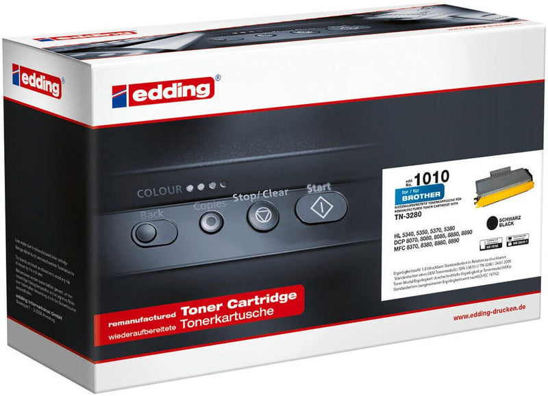 edding Toner schwarz kompatibel zu brother TN-3280
