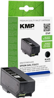 KMP Druckerpatrone E149 schwarz kompatibel zu EPSON 26XL / T2621XL