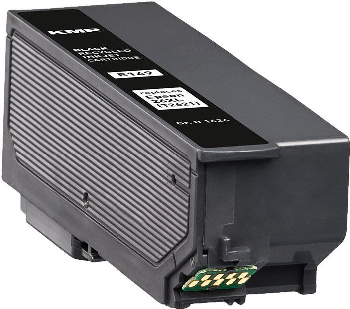 KMP Druckerpatrone E149 schwarz kompatibel zu EPSON 26XL / T2621XL