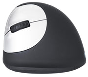 r-go HE Ergo Vertical Mouse Größe M links Maus ergonomisch kabellos schwarz, silber