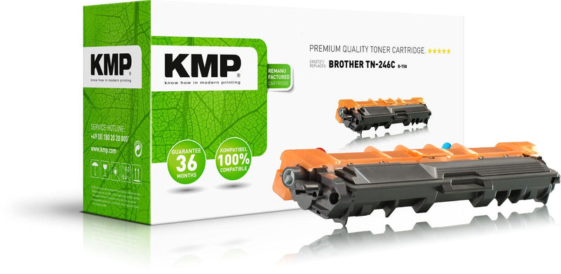 KMP Toner B-T58 cyan kompatibel zu brother TN-246C
