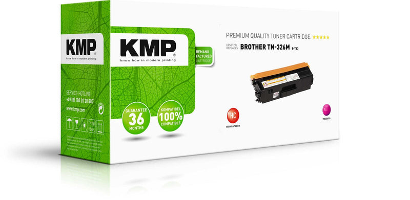 KMP Toner B-T63 magenta kompatibel zu brother TN-326M