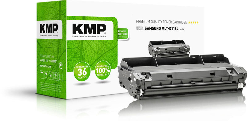 KMP Toner SA-T68 schwarz kompatibel zu SAMSUNG MLT-D116L (SU828A)