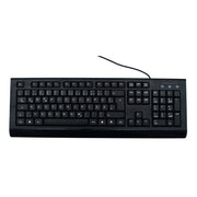 MediaRange Tastatur kabelgebunden MROS101 schwarz