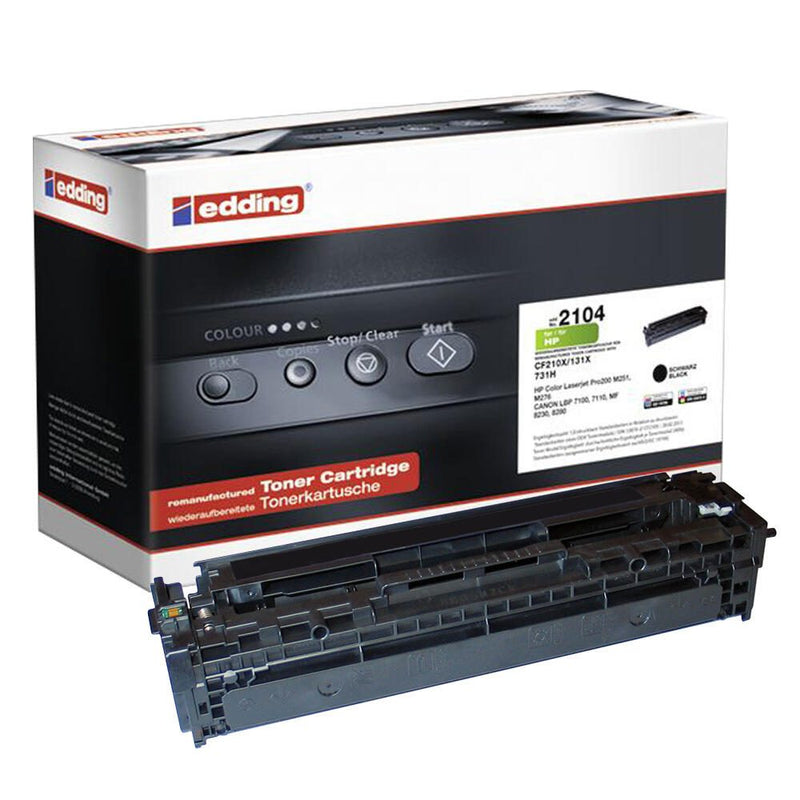 edding Toner EDD-2104 schwarz kompatibel zu HP 131X (CF210X)