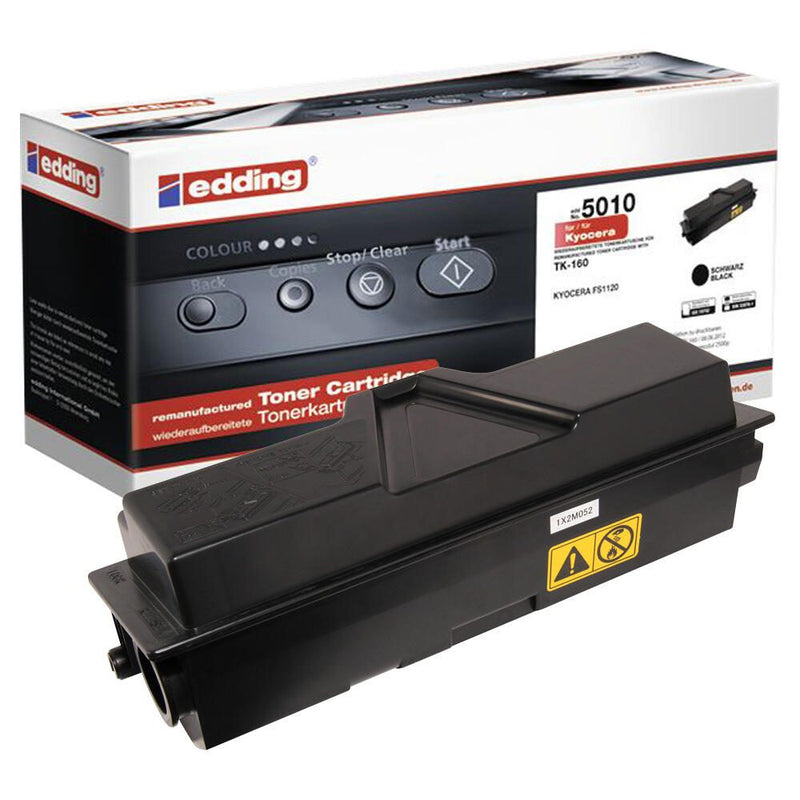edding Toner EDD-5010 schwarz kompatibel zu KYOCERA TK-160