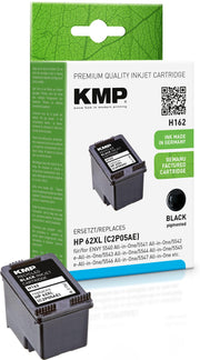 KMP Druckerpatrone H162 schwarz kompatibel zu HP 62XL (C2P05AE)