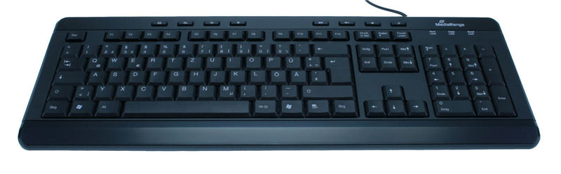 MediaRange Tastatur kabelgebunden MROS102 schwarz